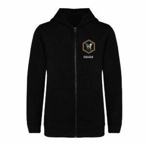 Gepersonaliseerde sweater met rits NS405 TM Dance Company met naam personalisatie Smartmerchandise Brandstore Rivanco